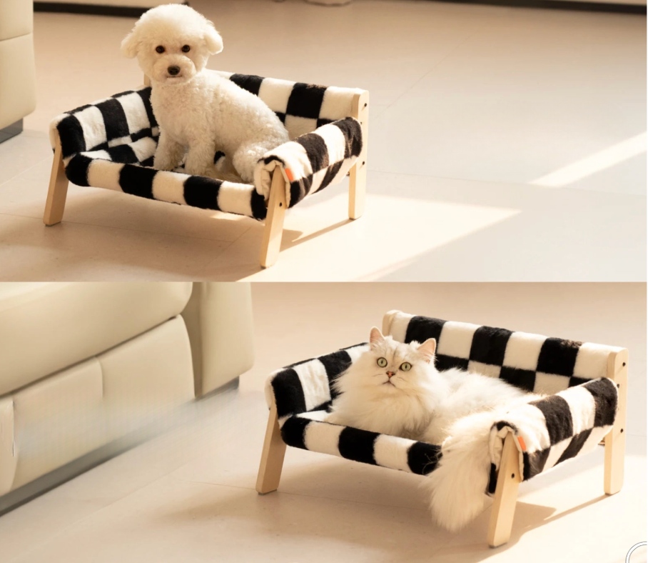 kattenbed, kattenmand, fluffy, teddy