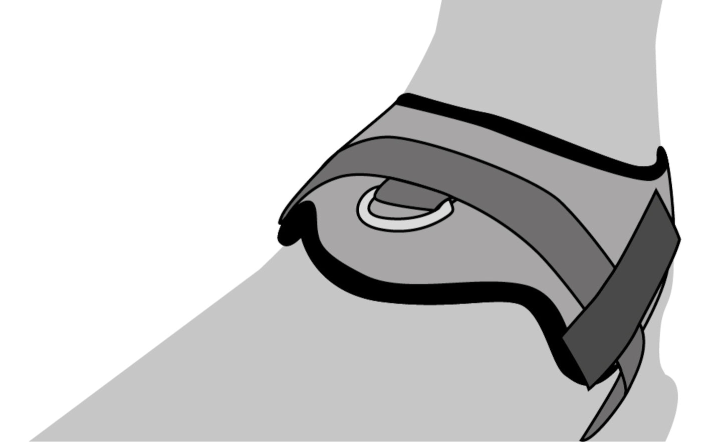 Pluto Harnas Blauw Camouflage