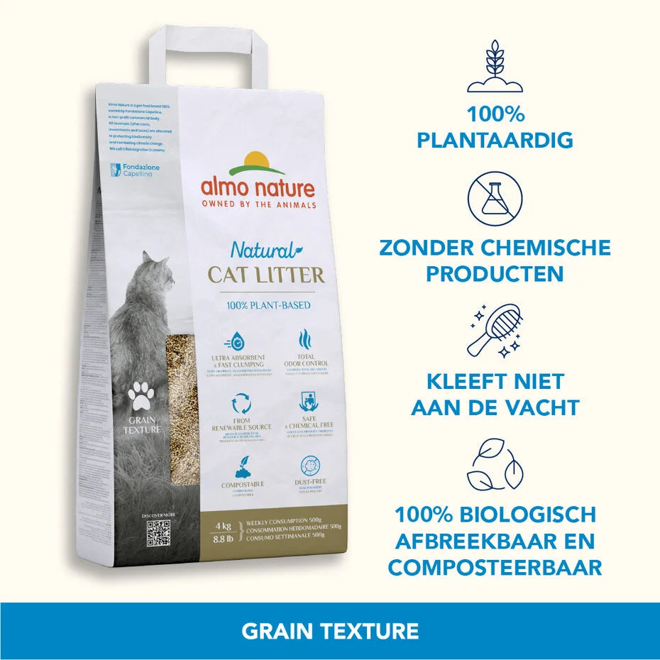 Almo Kattenbakvulling Grain Texture 4kg