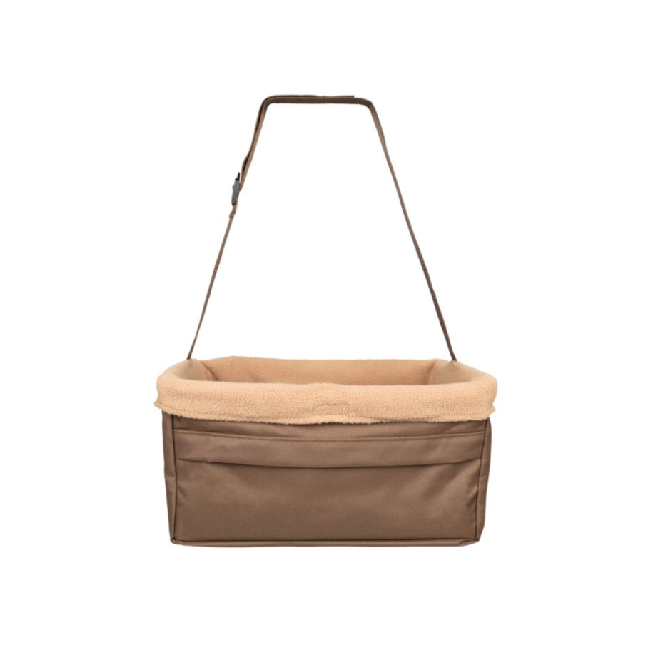 autostoel hond mand tas