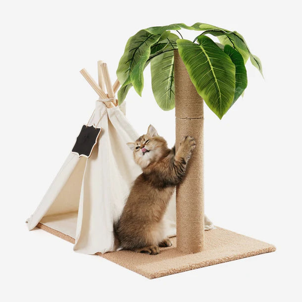 Katten Tipi Bed met Krabpaal
