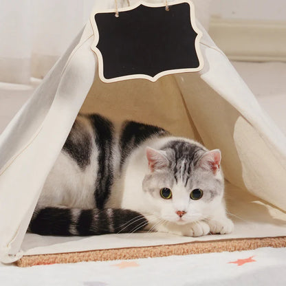 Katten Tipi Bed met Krabpaal