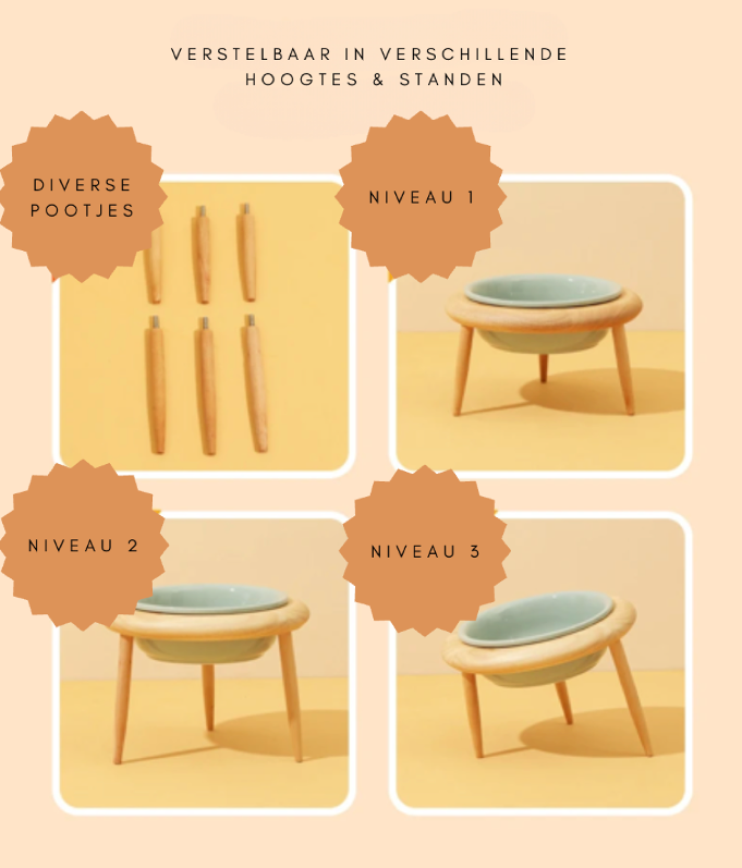 keramische voerbak, keramische drinkbak, scandinavisch design hondenspeeltjes, kattenspeeltjes