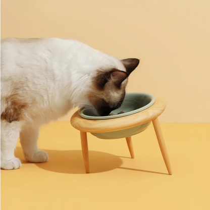 keramische drinkbak, voerbak keramisch, driepoot, scandinavisch design