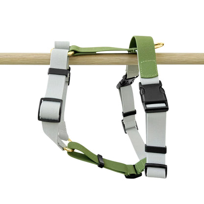 Outdoor FLEX Hondenharnas Grijs/Groen