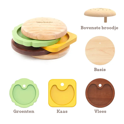 Juicy Beef Burger hondenpuzzel- Betrokkenheid creëren - Vermaken - Toegevoegde waarde bieden
