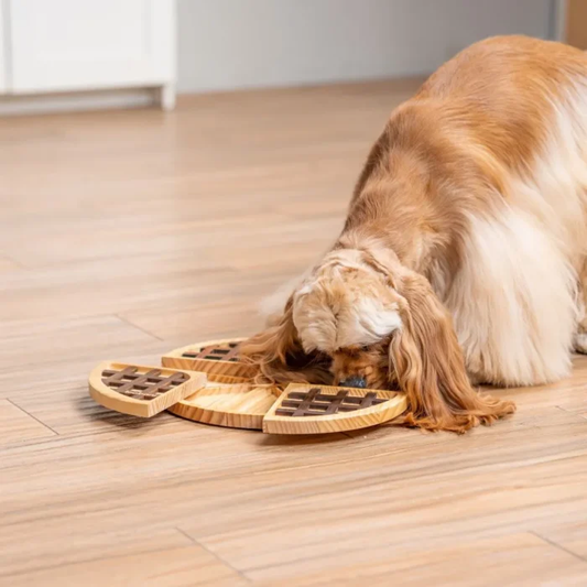 Belgian Waffle hondenpuzzel hondenpuzzel- Betrokkenheid creëren - Vermaken - Toegevoegde waarde bieden